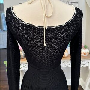 Lacemade Symphony of Blossom knit dress S